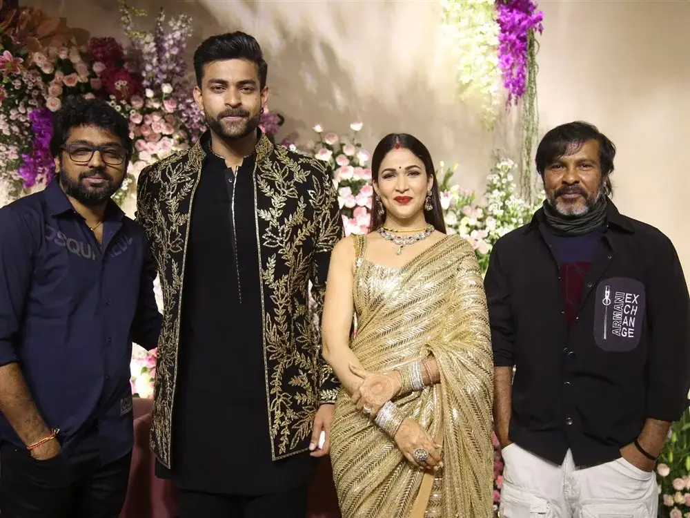 Varun Tej Lavanya Tripathi Wedding Reception Images